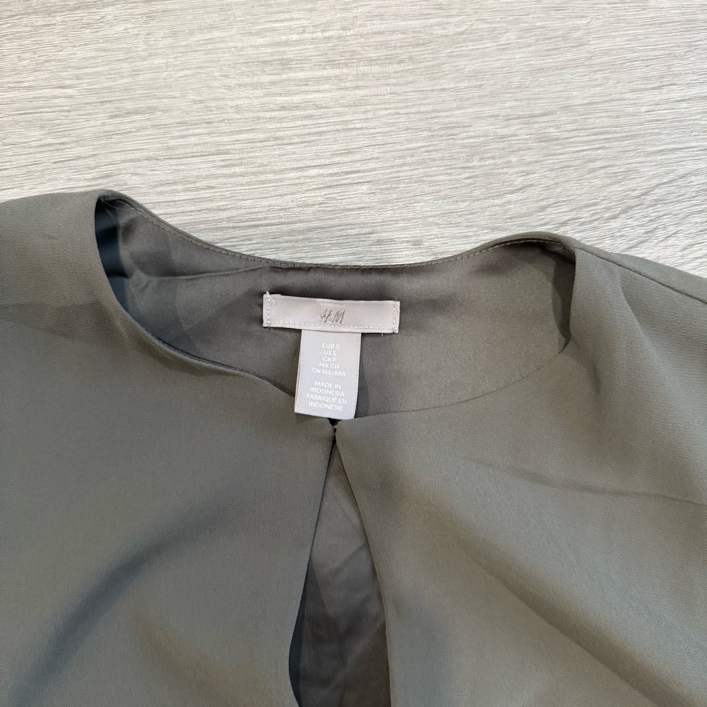 H&M Olive Green Dress - Picture 2 of 4